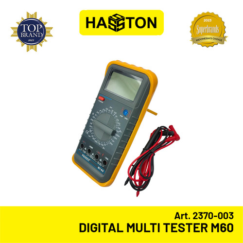 [EZM.1191175] Hasston Multi Tester Digital M60 / Digital Multitester (2370-003)