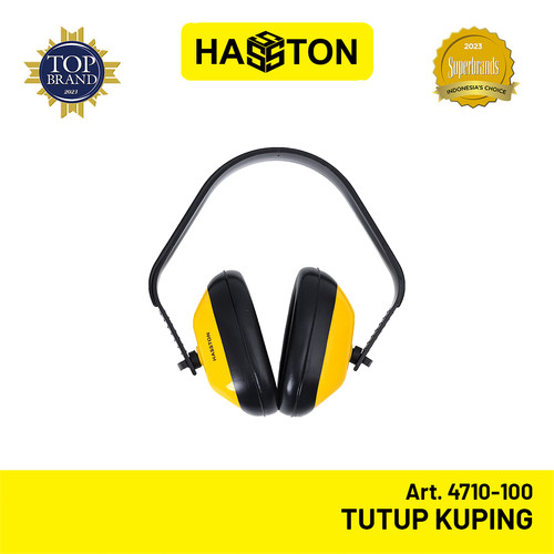 [EZM.1191186] Hasston Tutup Kuping / Pelindung Telinga Kuning / Earmuff (4710-100)