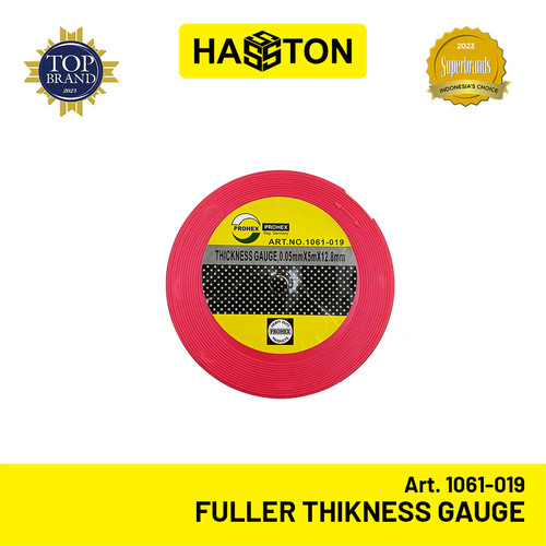 [EZM.1190528] Hasston Fuller Thikness Gauge ( 0.05 x 5 x 12.8mm ) (1061-019)