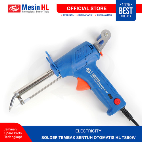 [EZM.8600106] HL Solder Tembak Sentuh Otomatis / Soldering Iron Automatic Tic Gun HL TS60W