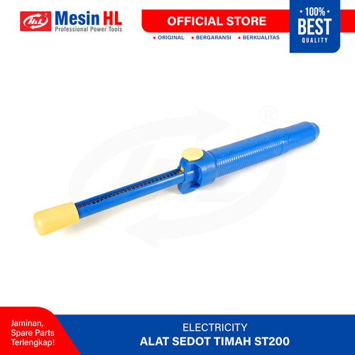 [EZM.8600109] HL Alat Penyedot Timah / Desoldering Pump HL ST200