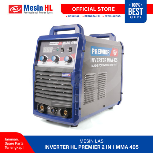 [EZM.8600114] HL Mesin Las / Travo Las Inverter HL Premier 2in1 MMA 405