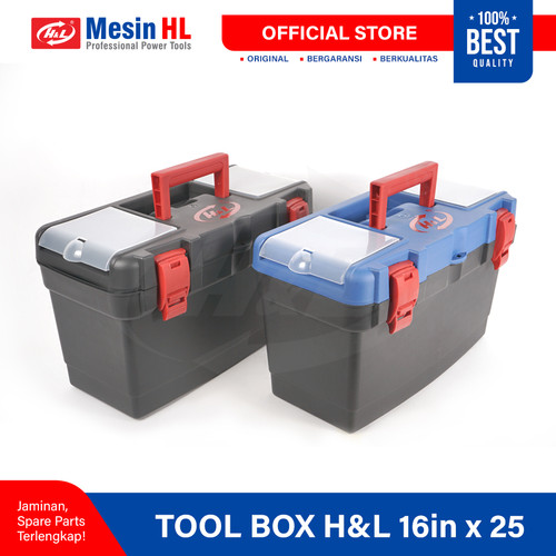 [EZM.8600140] HL Tool Box / Tool Box Besar Plastik 16 Inch x 25