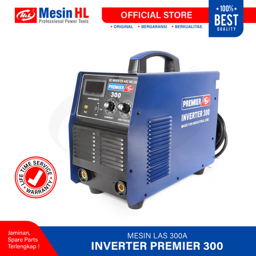 [EZM.8600150] HL Mesin Las Premier / Inverter Premier HL 300 3 Phase