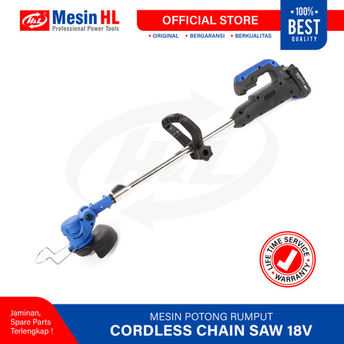 [EZM.8600158] HL Mesin Potong Rumput Baterai / Cordless Grass Cutter HL CGC 3512 18V