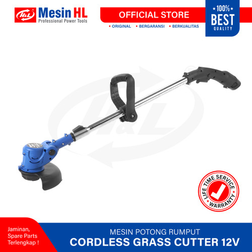 [EZM.8600159] HL Mesin Potong Rumput Baterai / Cordless Grass Cutter HL CGC 3212 12V