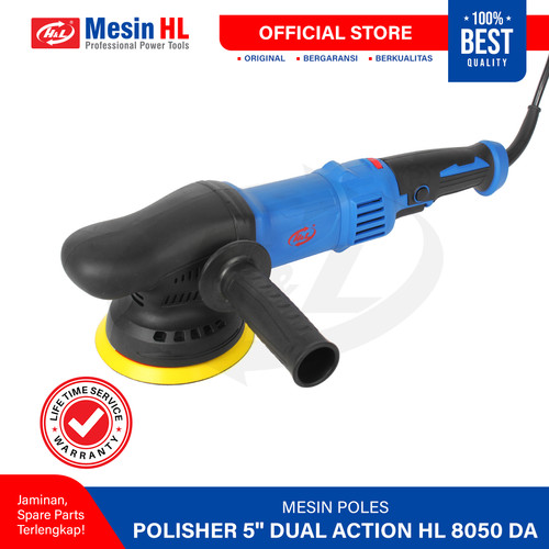 [EZM.8600205] HL Mesin Poles Dual Action 5" / Polisher Dual Action 5" HL 8050 DA