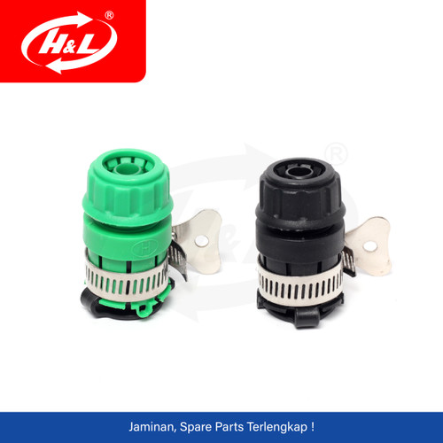 [EZM.8600270] HL Hose Connector 1/2” Sambungan Kran - Selang Air