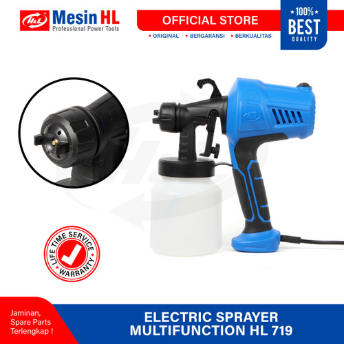 [EZM.8600727] HL Electric Sprayer 719 / Alat Semprot Cat Minyak Elektrik