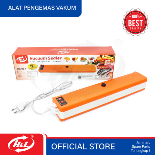 [EZM.8600861] HL Vacuum Sealer / Alat Pengemas Makanan Kering HS 280-i