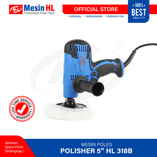 [EZM.8600887] HL Mesin Poles 5" / Polisher 5" HL318B