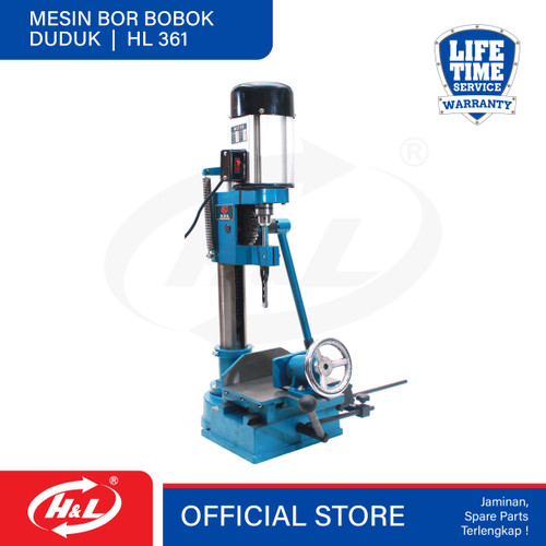 [EZM.8600889] HL Mesin Bor Bobok Kayu / Mortizer Machine HL 361 A