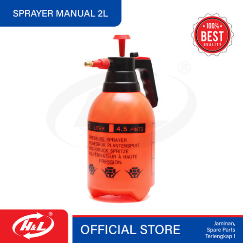 [EZM.8600891] HL Semprotan Sprayer / Sprayer Manual 2 Liter