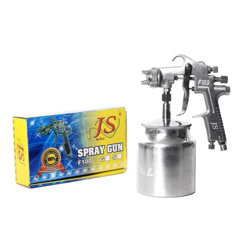 [EZM.8600912] HL Spray Gun F100S JS + Tabung Bawah
