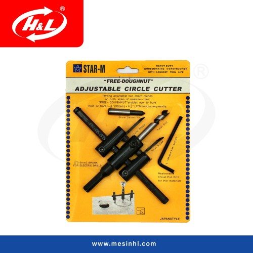 [EZM.8600923] HL Adjustable Hole Cutter / Adjustable Circle Cutter 30-120 mm