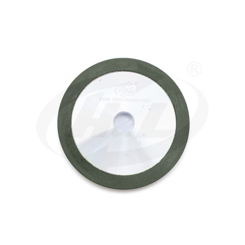 [EZM.8600924] HL Mata Asah 5" 2 Sisi / Diamond Wheel Asah 5" 2 Sisi Hitam & HIjau