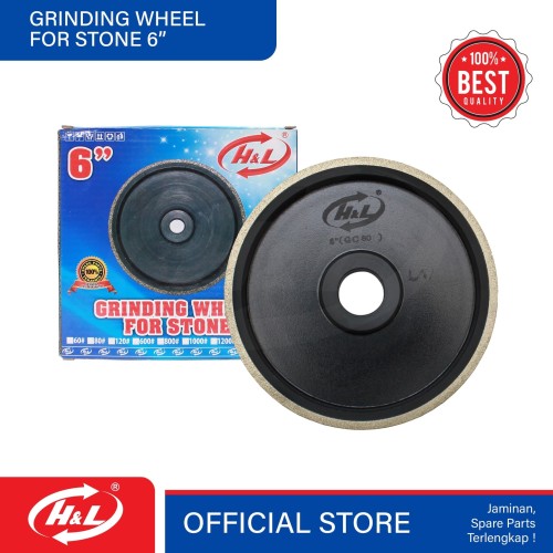 [EZM.8600939] HL Batu Asah Cincin / Grinding Wheel Forstone 6"