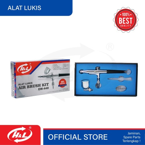 [EZM.8600953] HL Alat Lukis Air Brush Kit Type EW 440