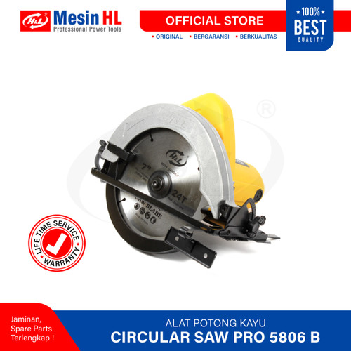 [EZM.8600963] HL Mesin Potong Kayu / Circular Saw PRO 5806B