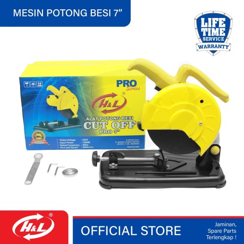 [EZM.8600995] HL Alat Potong Besi / Cut Off Pro 7 Inch