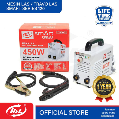 [EZM.8600997] HL Mesin Las H&L / Travo Las IGBT Smart Series 450 Watt MMA 120