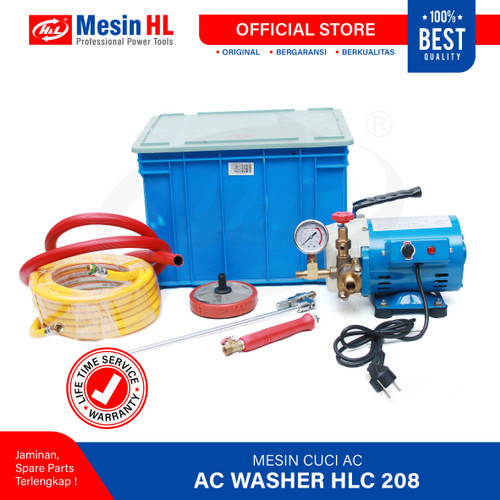 [EZM.8601008] HL Mesin Cuci AC / AC Washer HLC208 Dinamo Gulungan Tembaga