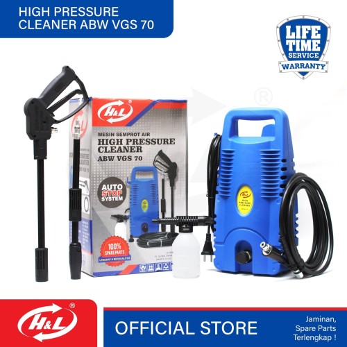 [EZM.8601011] Mesin Cuci Steam / Jet Cleaner ABW VGS 70