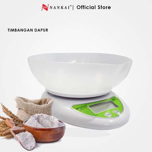 [EZM.8700085] Timbangan Dapur Digital 5 Kg Nankai