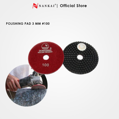 [EZM.8700168] Polishing Pad 3 mm Grit 100 Dongsing