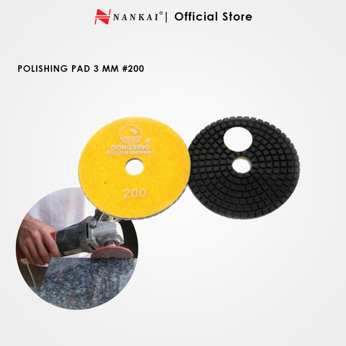 [EZM.8700170] Polishing Pad 3 mm Grit 200 Dongsing