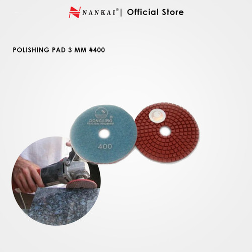 [EZM.8700172] Polishing Pad 3 mm Grit 400 Dongsing