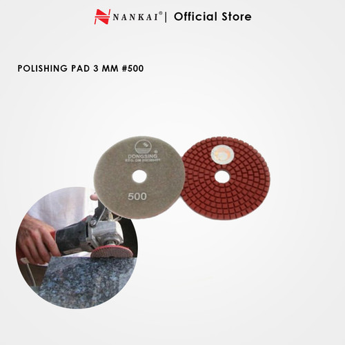 [EZM.8700173] Polishing Pad 3 mm Grit 500 Dongsing