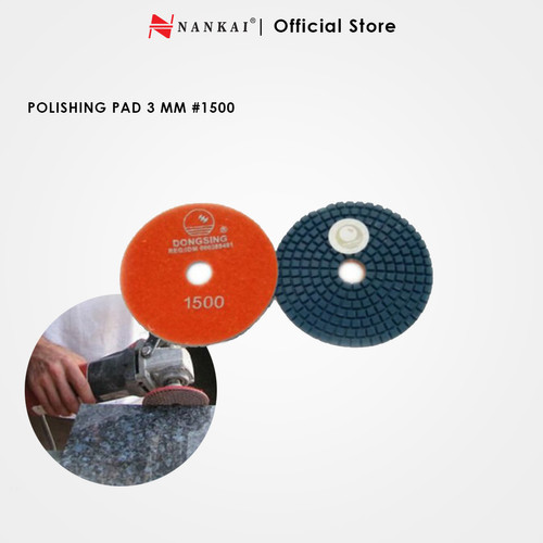 [EZM.8700177] Polishing Pad 3 mm Grit 1500 Dongsing