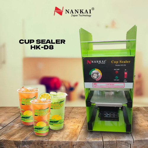 [EZM.8700208] Alat Press Gelas Plastik / Cup Sealer Manual DT-8 Merk Nankai