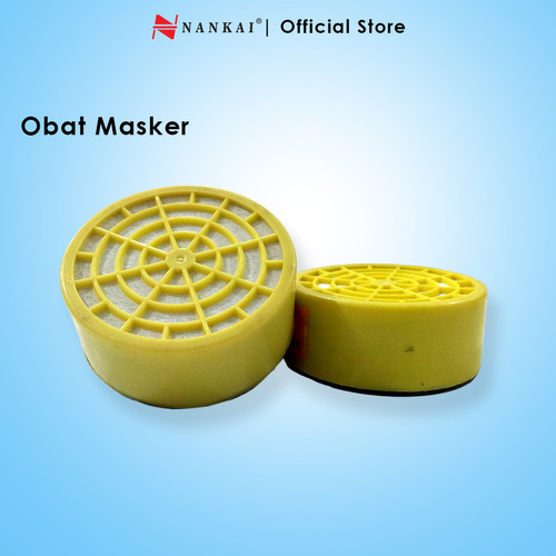 [EZM.8700210] Filter / Masker Obat Double Pernapasan (6 Pcs)