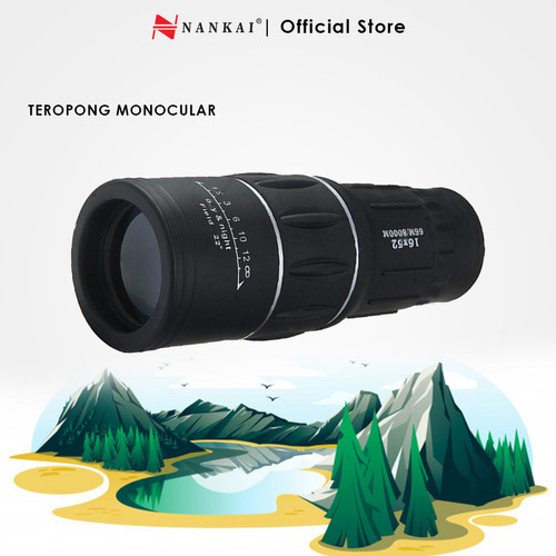 [EZM.8700264] Teropong Monocular Fokus Zoom Lensa Nankai