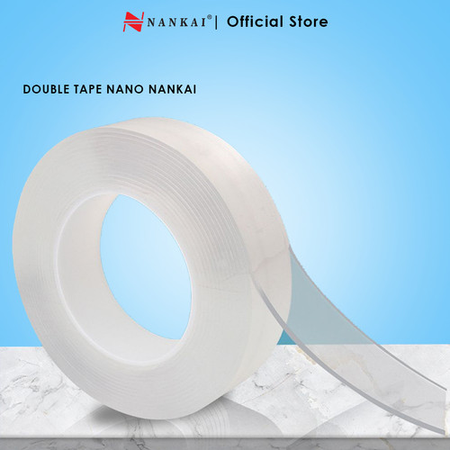 [EZM.8700298] Double Tape Nano 30 mm x 2 m / Double Tape Bening 2 Meter Nankai