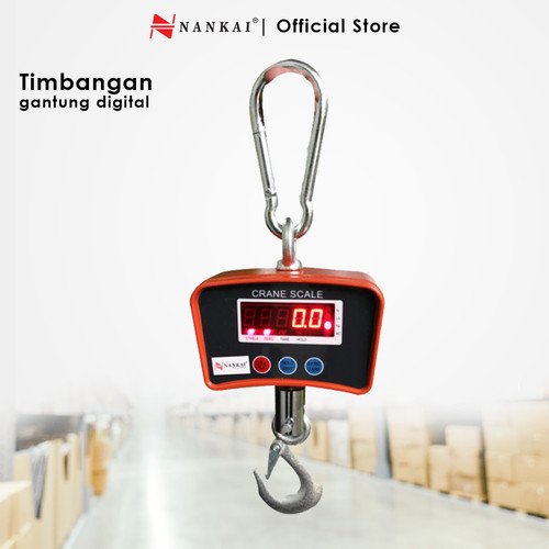 [EZM.8700329] Timbangan Gantung Digital 300 Kg Nankai