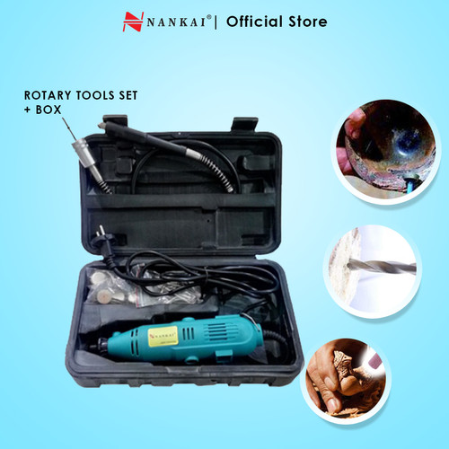 [EZM.8700342] Gerinda Bor Mini / Rotary Tool Set Nankai