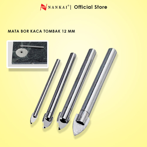 [EZM.8700365] Mata Bor Kaca Tombak Nankai 12mm