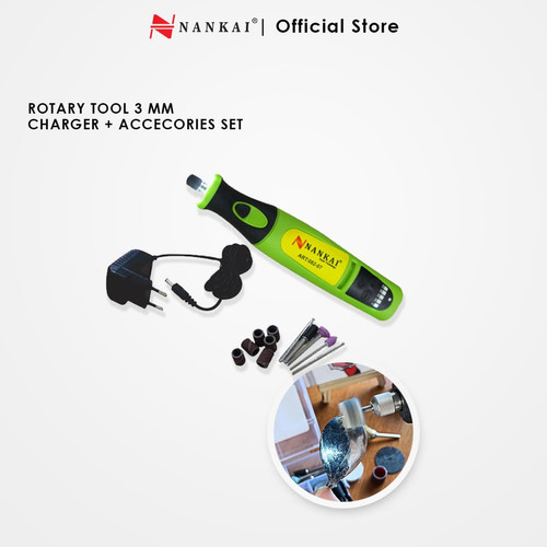 [EZM.8700370] Nankai Rotary Tool 3mm 24 pcs