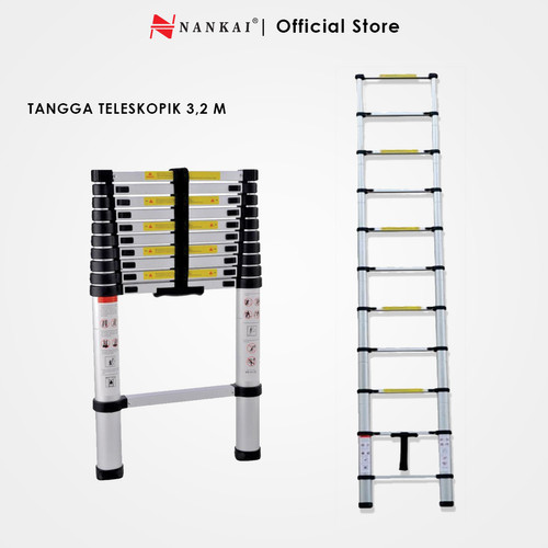 [EZM.8700386] NANKAI Tangga Teleskopik 3,2 Meter