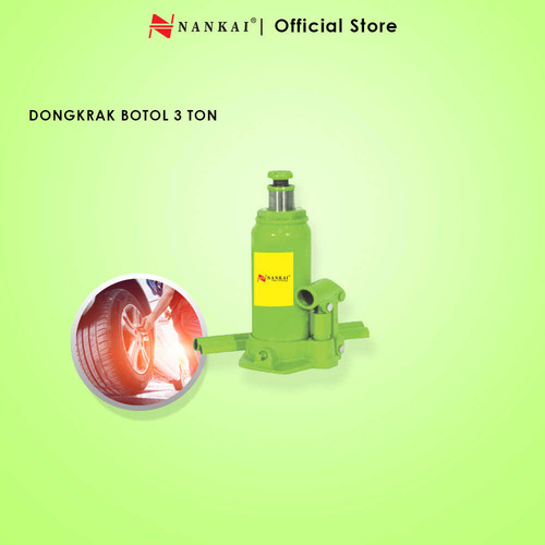 [EZM.8700401] Dongkrak Botol 3 Ton Nankai