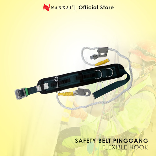 [EZM.8700404] Sabuk Pengaman / Safety Harness Pinggang Flexible Hook Nankai