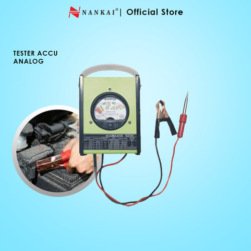 [EZM.8700424] Tester Aki Motor / Mobil Analog