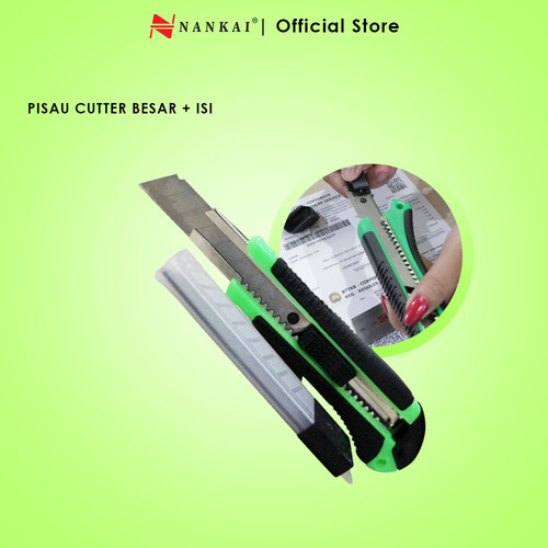 [EZM.8700429] Pisau Cutter + Isi Nankai