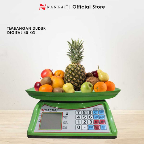 [EZM.8700433] Nankai Timbangan Duduk Digital 40kg
