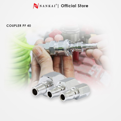 [EZM.8700455] Coupler / Sambungan Selang Kompresor PF 40 Nankai