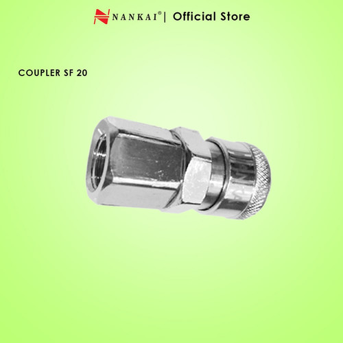 [EZM.8700486] Coupler / Sambungan Selang Kompresor SF 20 Nankai