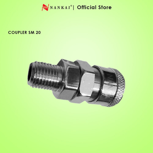 [EZM.8700489] Coupler / Sambungan Selang Kompresor SM 20 Nankai